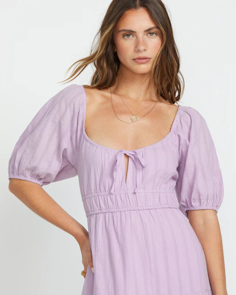 billabong purple dress Billabong Women's Lilac Lover DRS Peaceful Lilac XS at Amazon Women's Clothing store