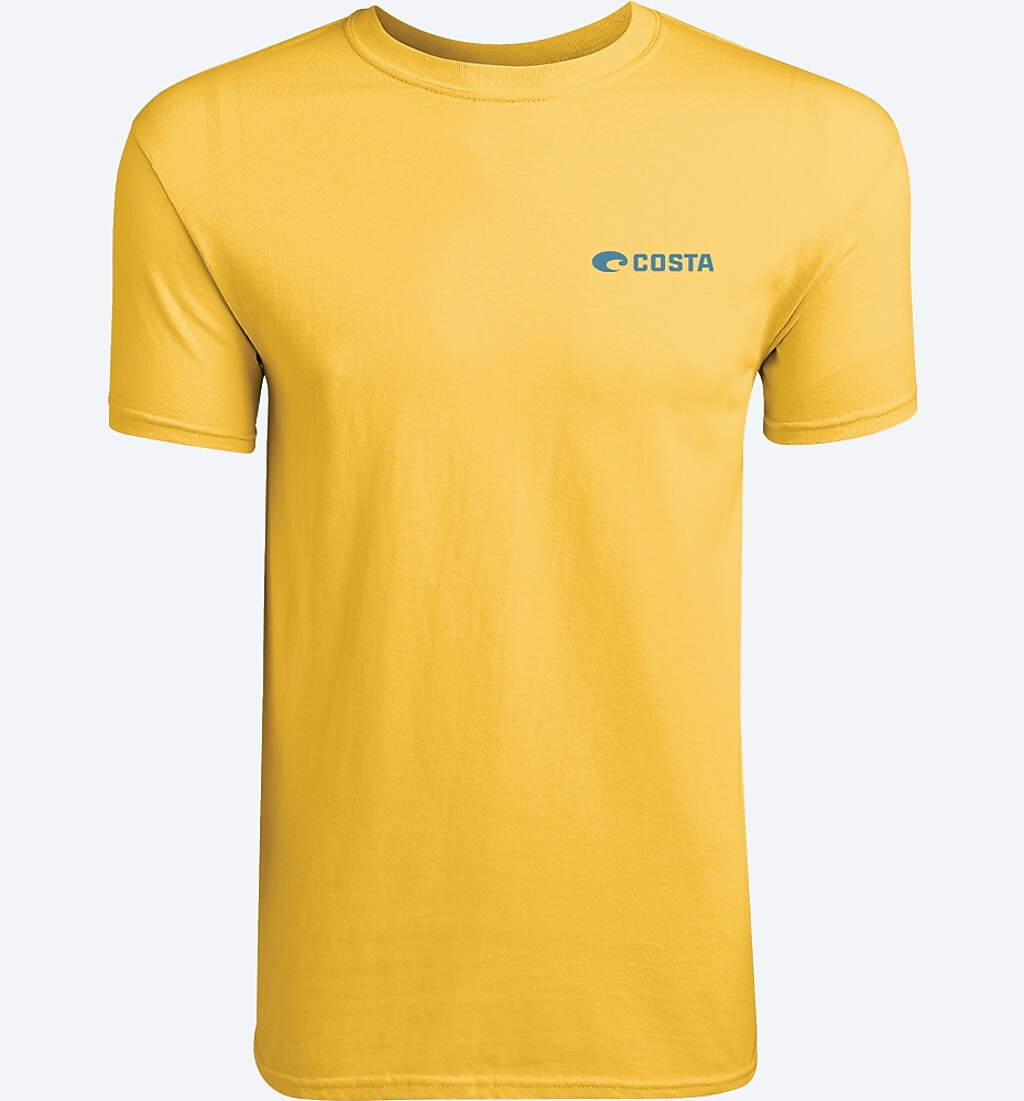 COSTA DEL MAR YELLOW T-SHIRT