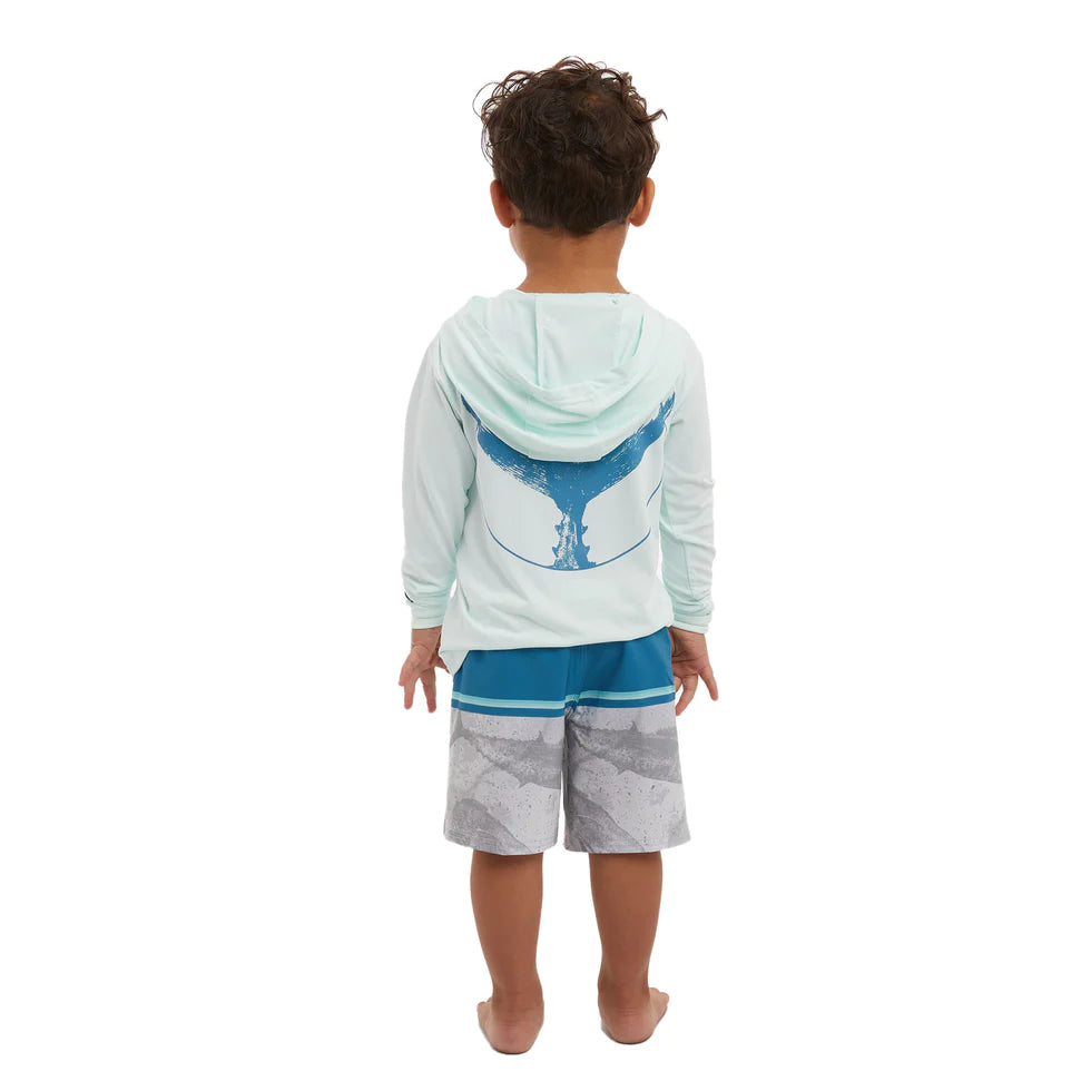 PELAGIC AQUATEK TAILS UP RASHGUARD KIDS