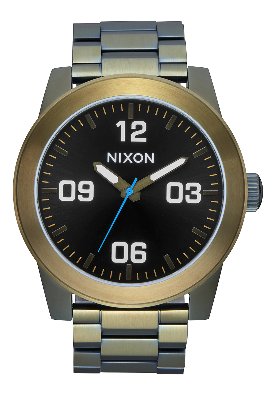 Nixon corporal ss silver sale