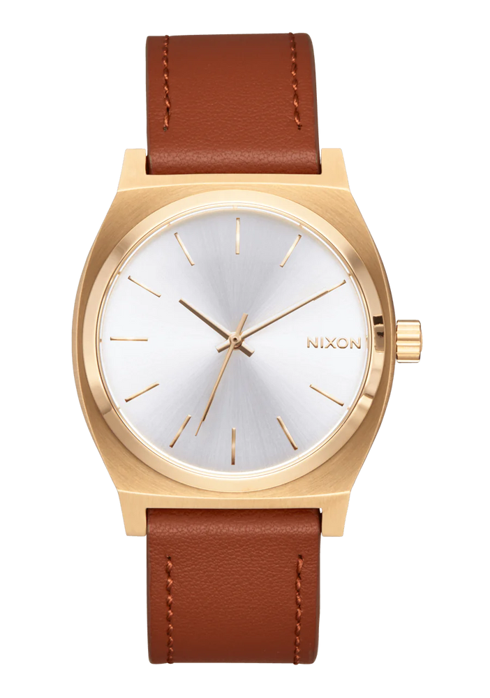 NIXON TIME TELLER LEATHER