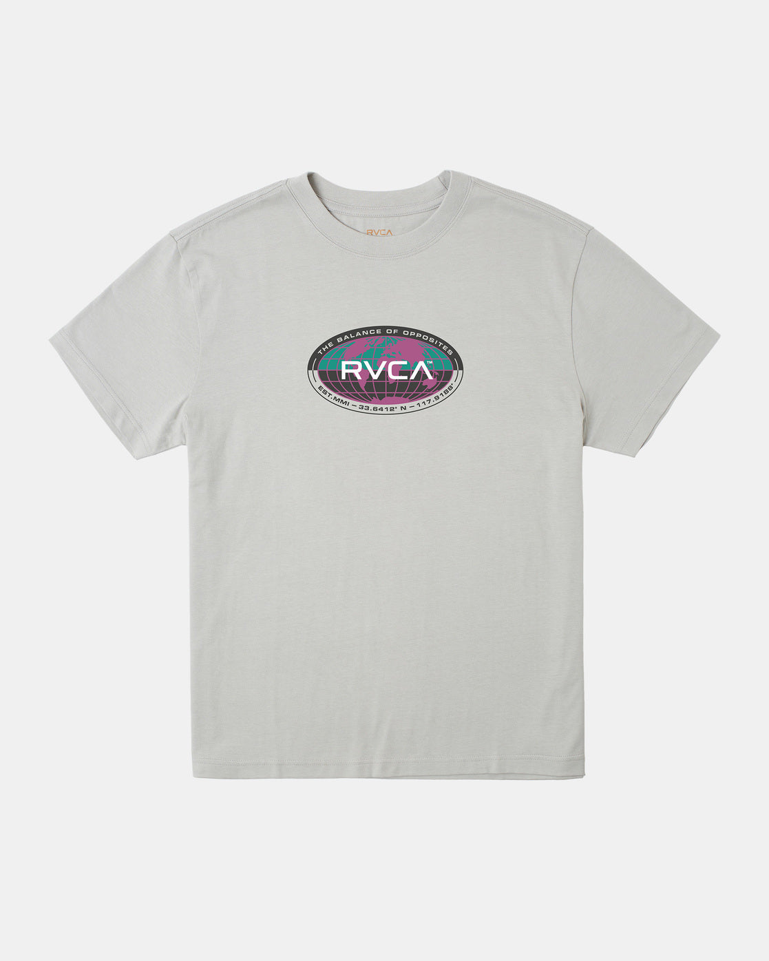 RVCA GLOBAL MFG TEE