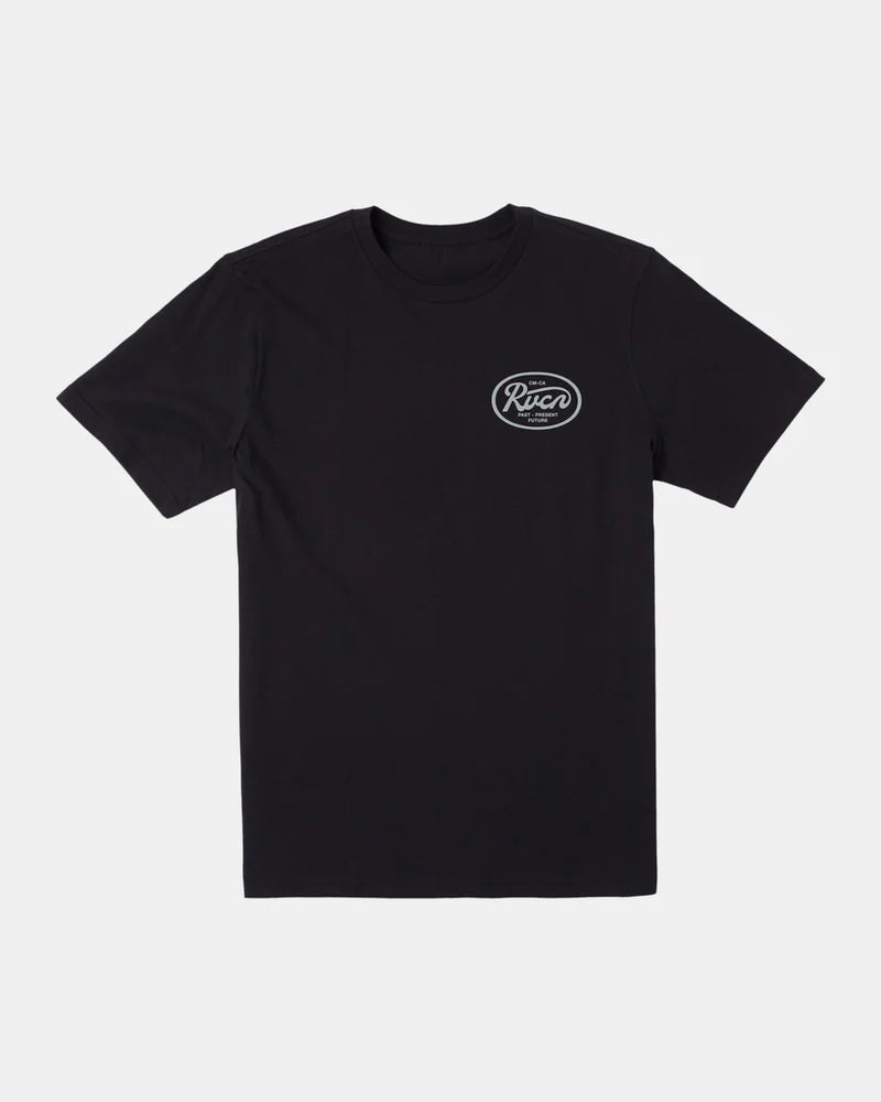 
                      
                        RVCA OVAL SCRIPT SS
                      
                    