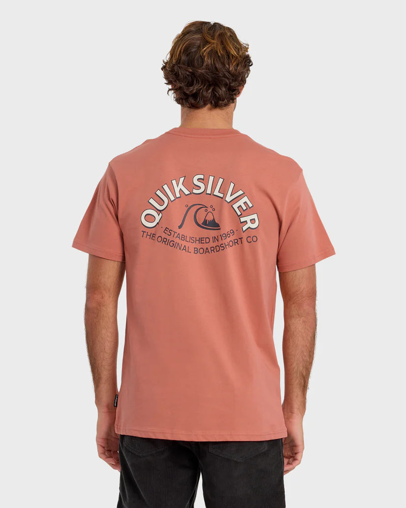 QUIKSILVER BUBBLE ARCH SS TEE