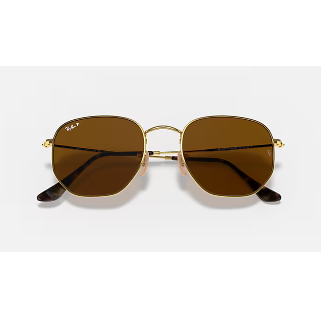 RAY BAN HEXAGONAL ARISTA BROWN