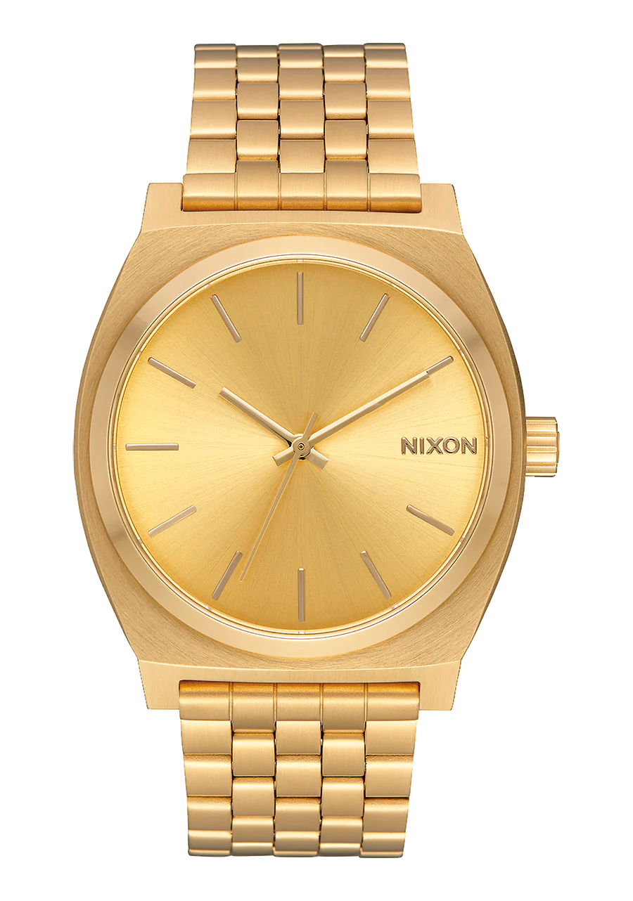 NIXON TIME TELLER GOLD