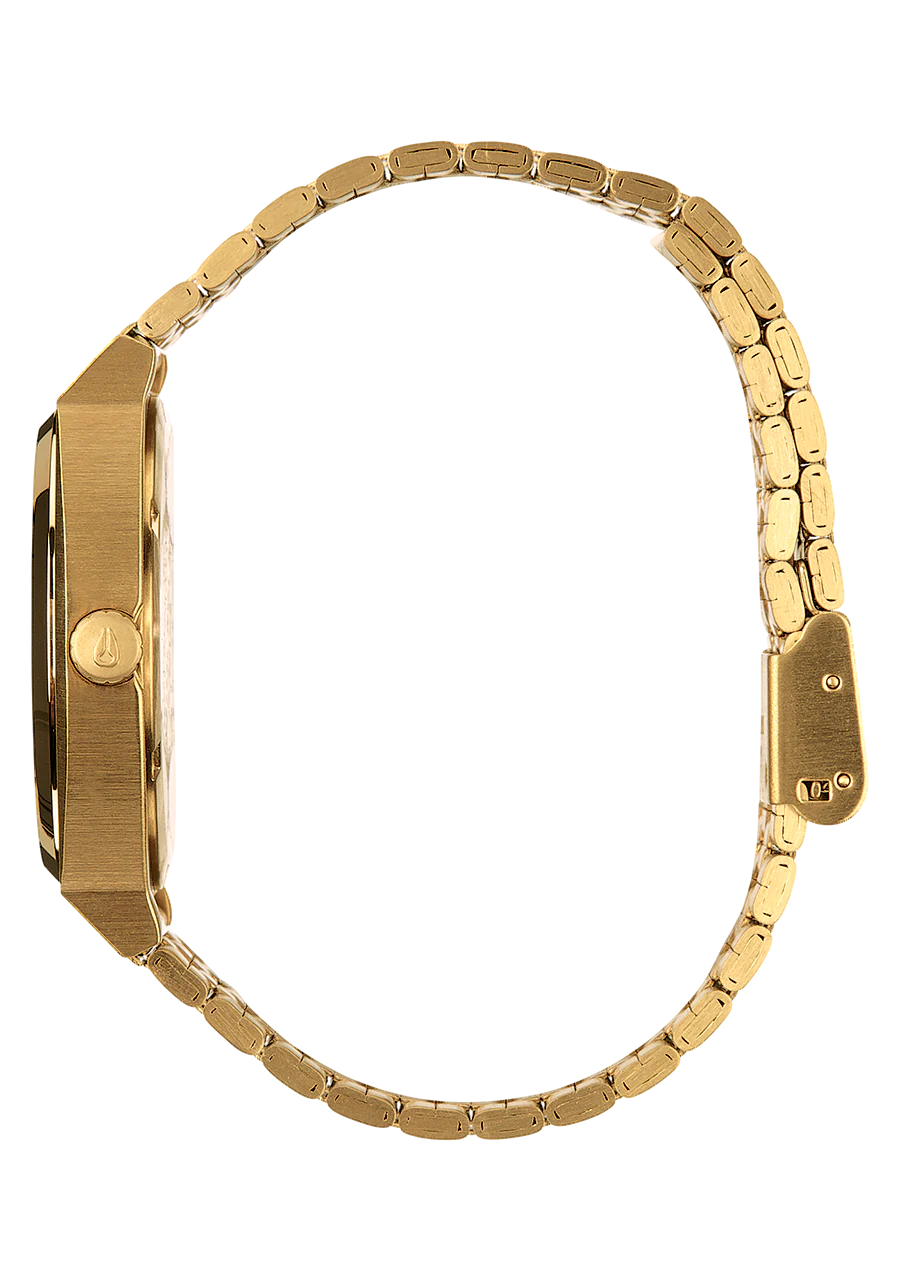 NIXON TIME TELLER GOLD