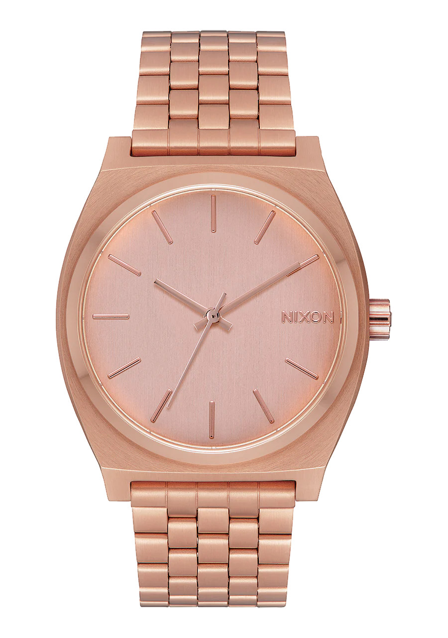 NIXON TIME TELLER ROSE GOLD